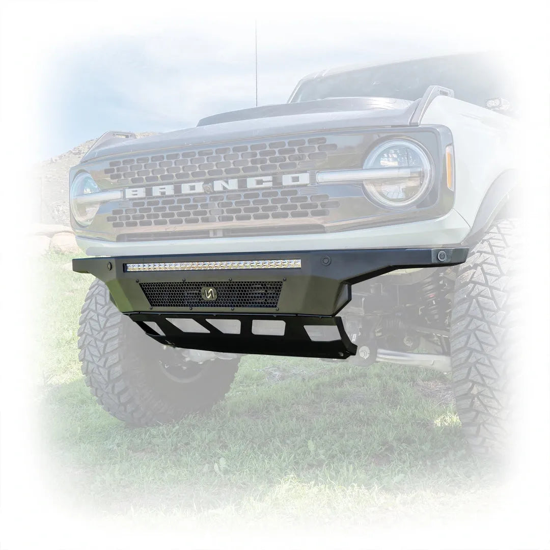 2021+ Ford Bronco Hyperlyte Front Bumper & Skid Plate