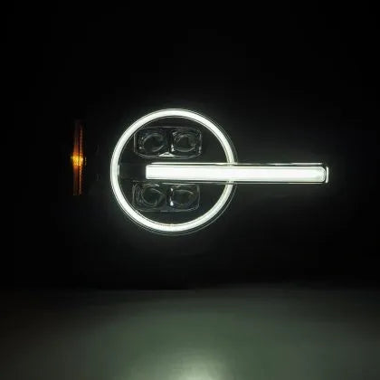 AlphaRex 21+ Ford Bronco/Bronco Raptor NOVA LED Projector Headlights | Black |