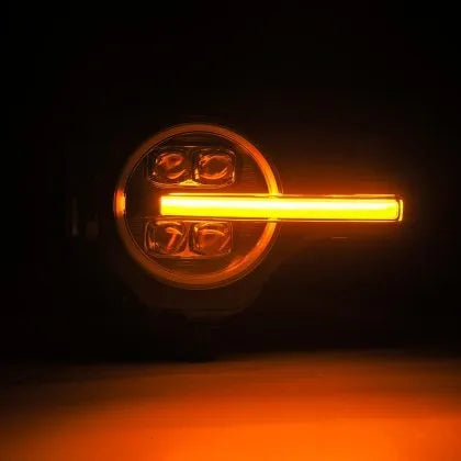 AlphaRex 21+ Ford Bronco/Bronco Raptor NOVA LED Projector Headlights | Black |