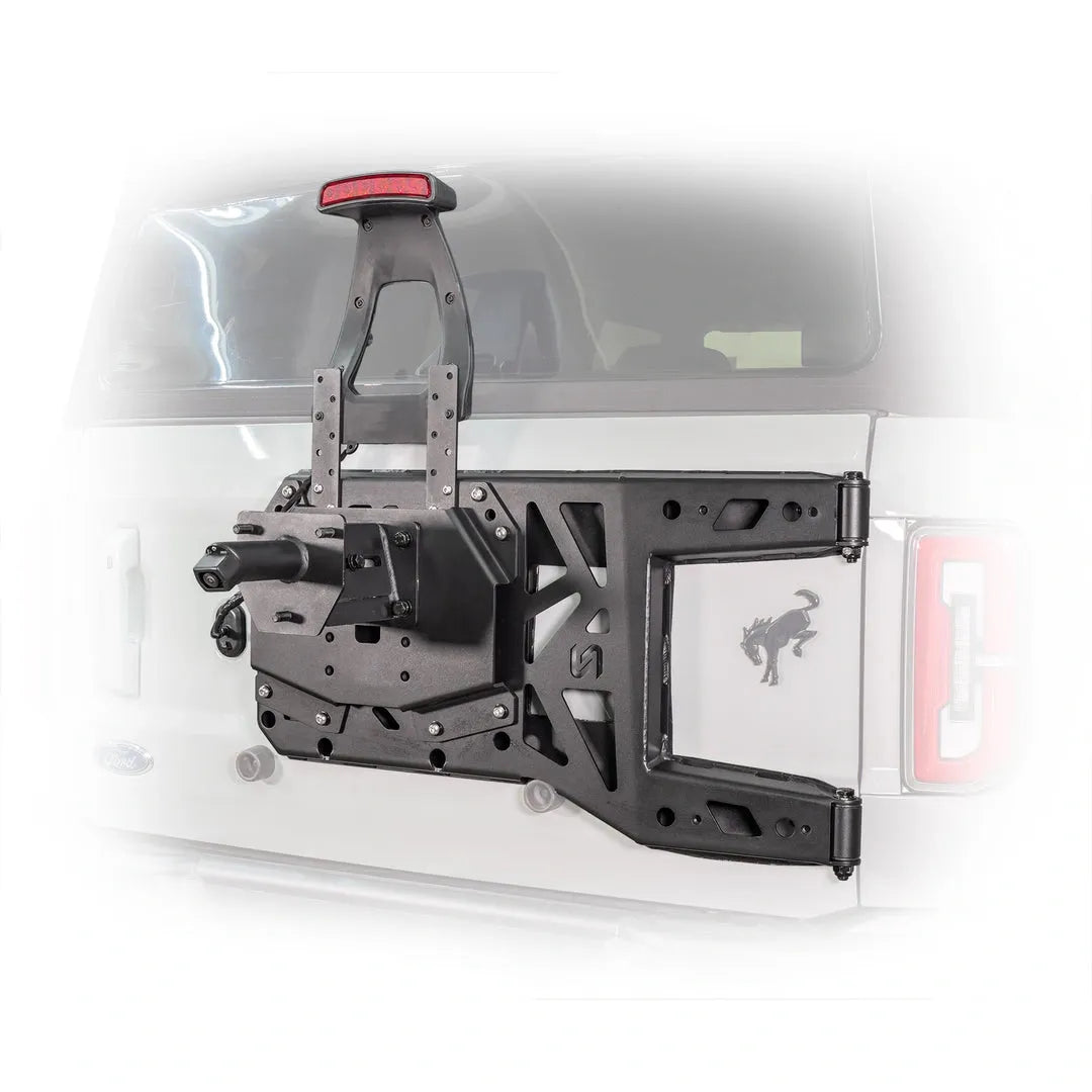 2021+ Ford Bronco Adjustable Tire Carrier & Camera Mount