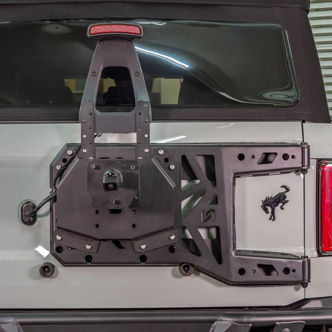 2021+ Ford Bronco Adjustable Tire Carrier & Camera Mount