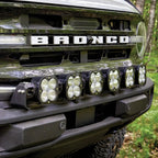 6XL Linkable Bumper Light Kit - Ford 2021-On Bronco; NOTE: w/ OE Plastic Bumper