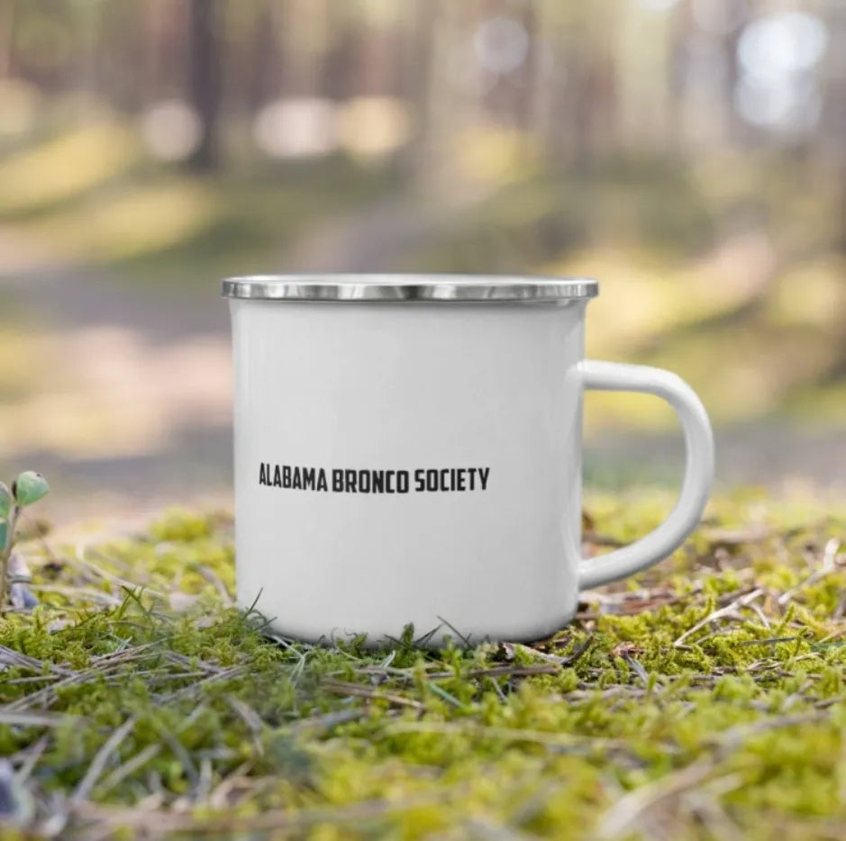 Alabama Bronco Society coffee mug