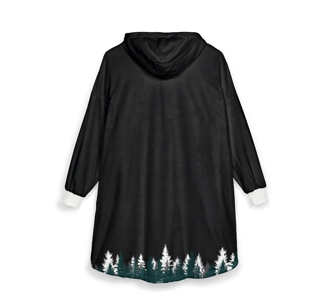 Alaska Broncos Blanket Hoodie