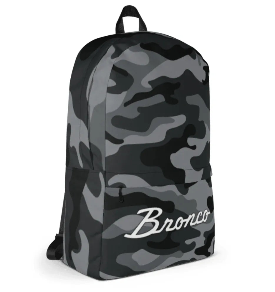 Bronco Outfitters Black Camouflage Backpack Main image