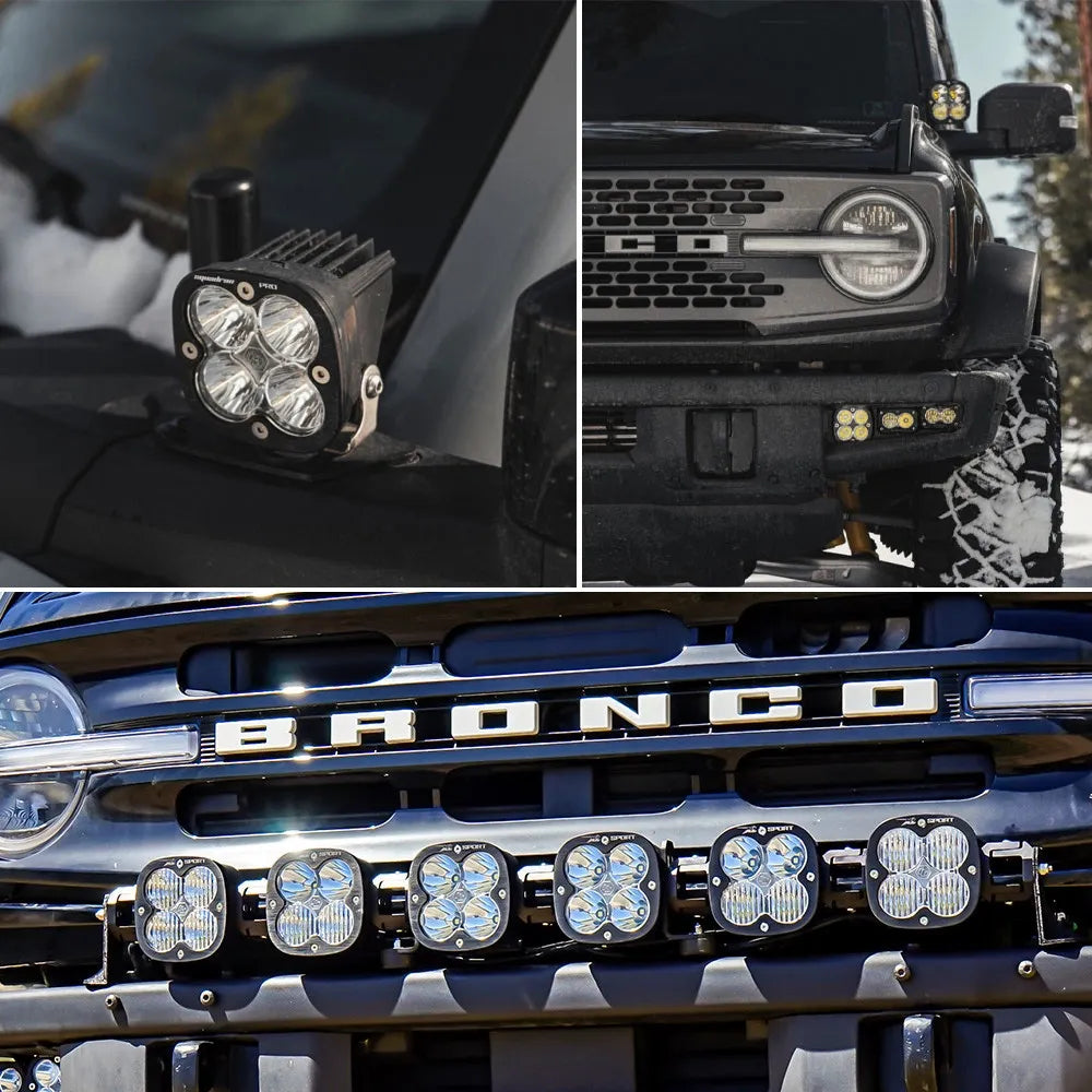 FORD BRONCO ('21-ON) "STAGE 2" LIGHT BUNDLE
