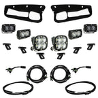 FORD BRONCO S2 SAE “PRO” FOG POCKET LIGHT KIT - FORD 2021-ON BRONCO; STEEL BUMPER