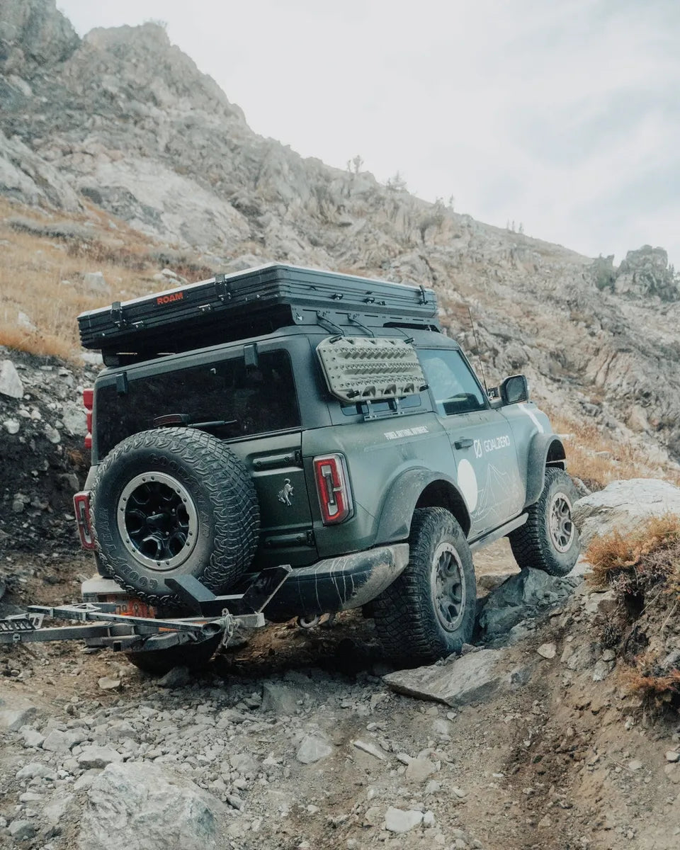 Modular Roof Rack for the 2 door Bronco with Pack rax
