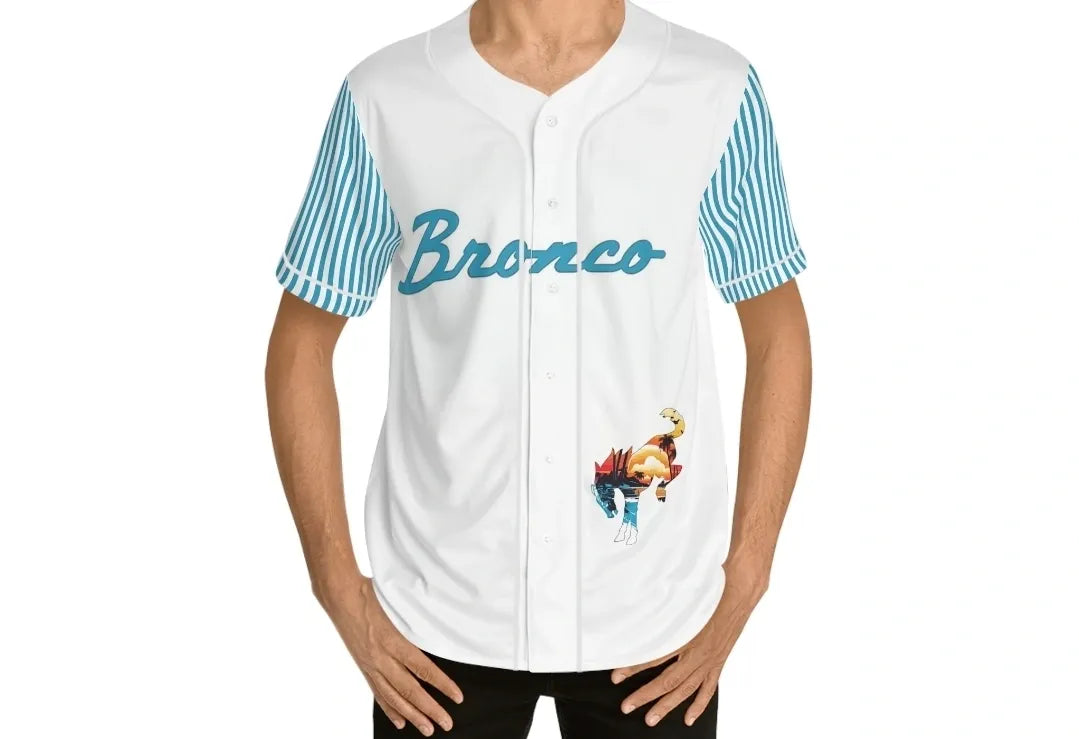 Bronco Tropic Sunsets Women's baseball jersey Main image