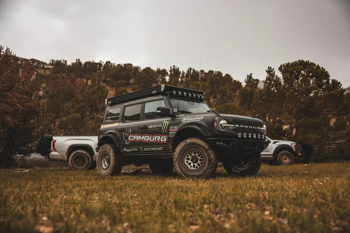 Camburg Engineering 2021-2025 Ford Bronco Excludes Raptor Blue KINETIK X-Joint XL Trail Series Long Travel Kit (4door)