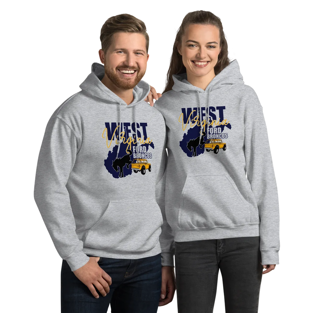 West Virginia Ford Bronco Hoodie Alternative