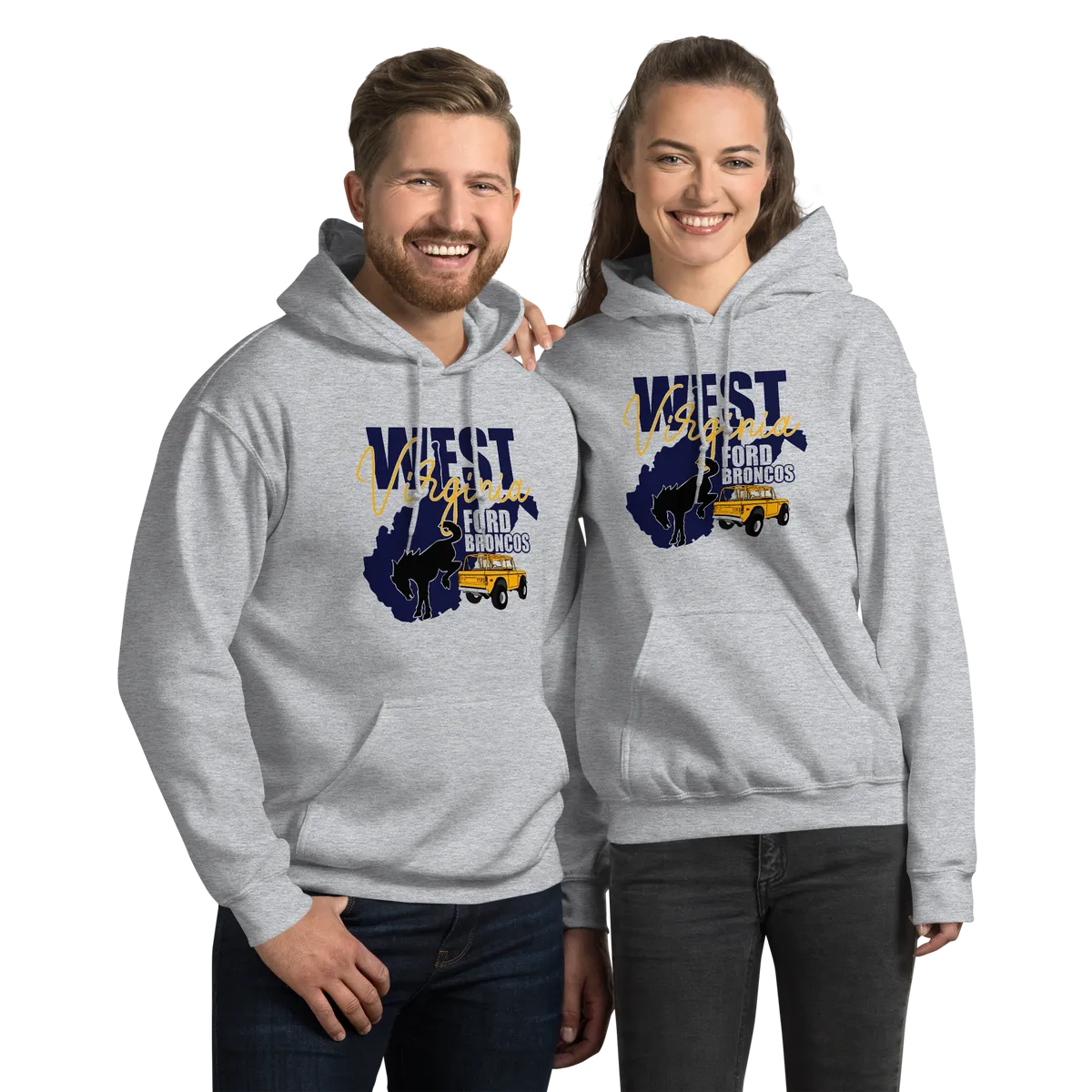 West Virginia Ford Bronco Hoodie Alternative