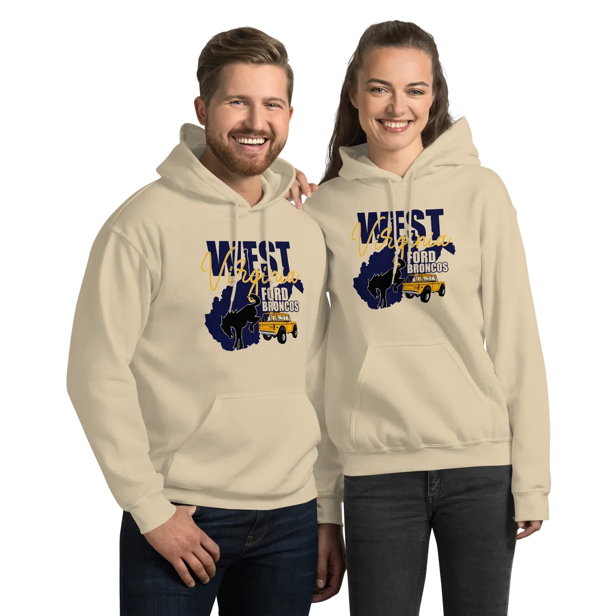 West Virginia Ford Bronco Hoodie Alternative