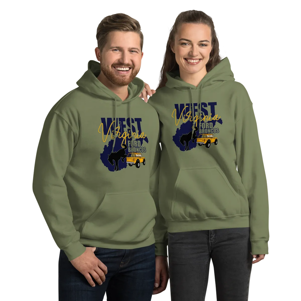 West Virginia Ford Bronco Hoodie Alternative
