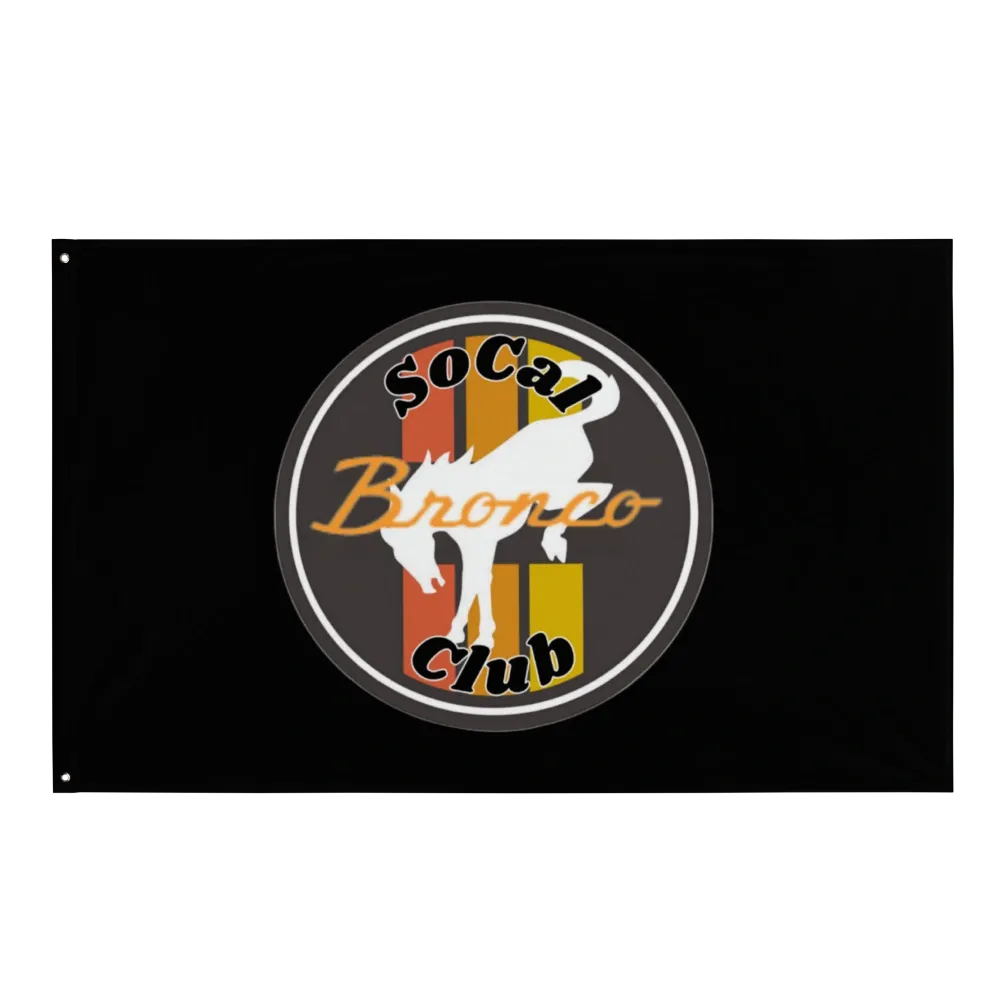 SoCal Broncos Flag (single sided) Main image