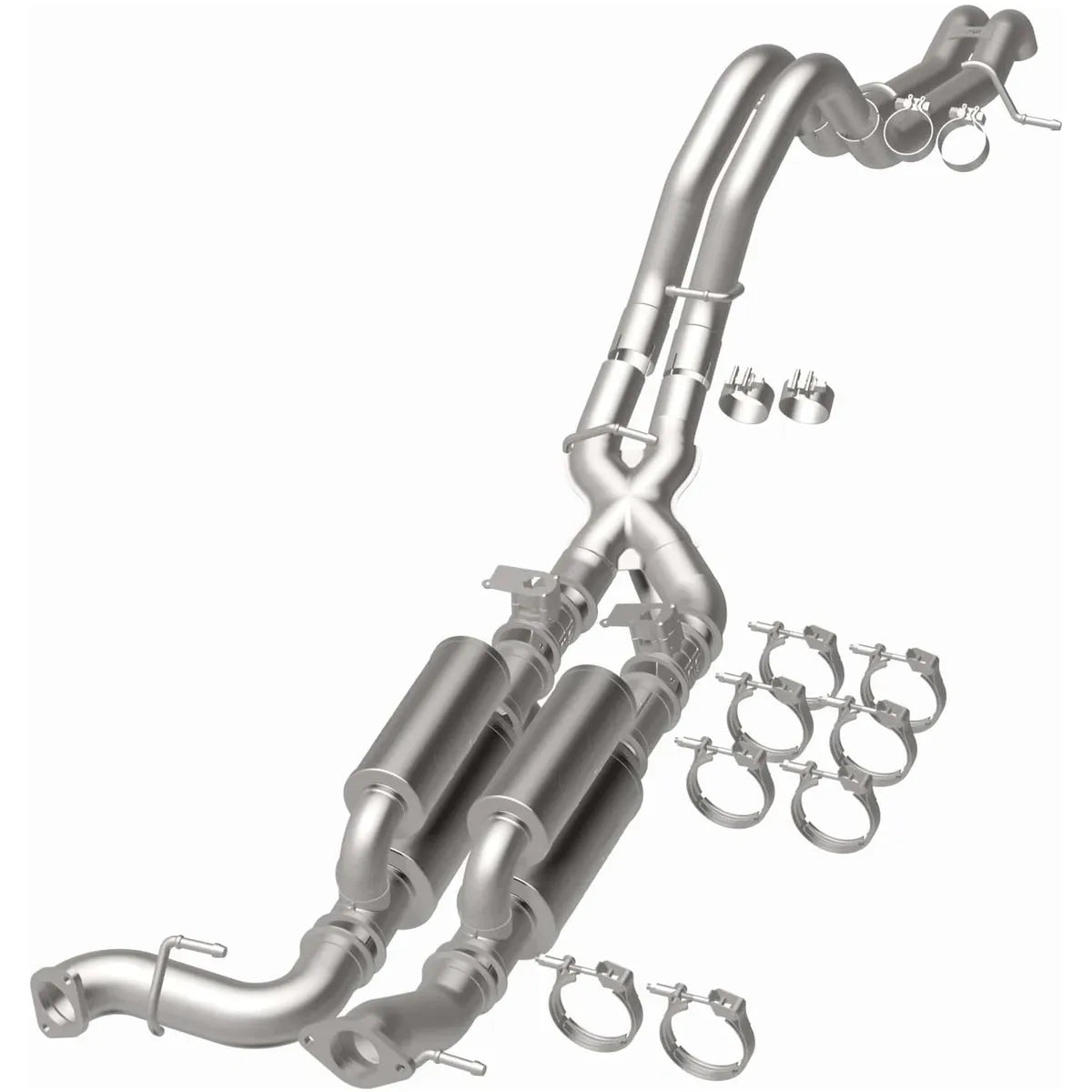 MagnaFlow 2022-2025 Ford Bronco Overland Series Cat-Back Performance Exhaust System (Raptor)