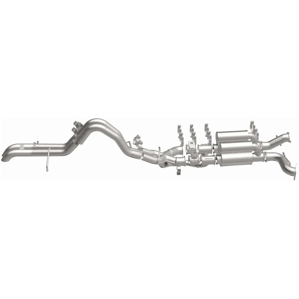 MagnaFlow 2022-2025 Ford Bronco Overland Series Cat-Back Performance Exhaust System (Raptor)