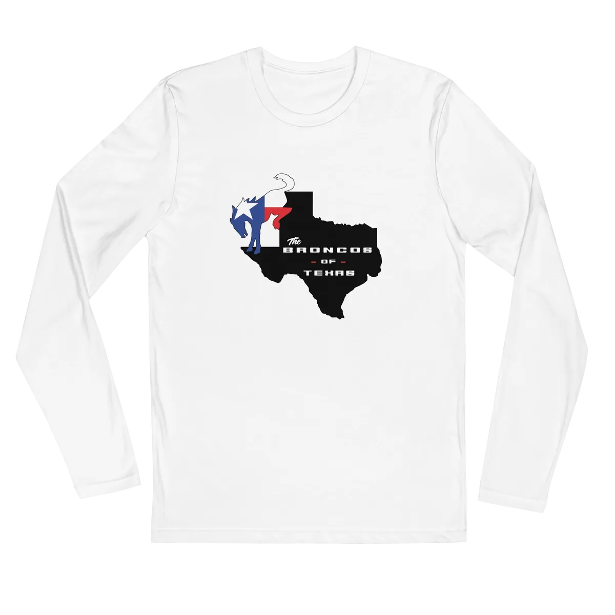 The Broncos of Texas (state logo)