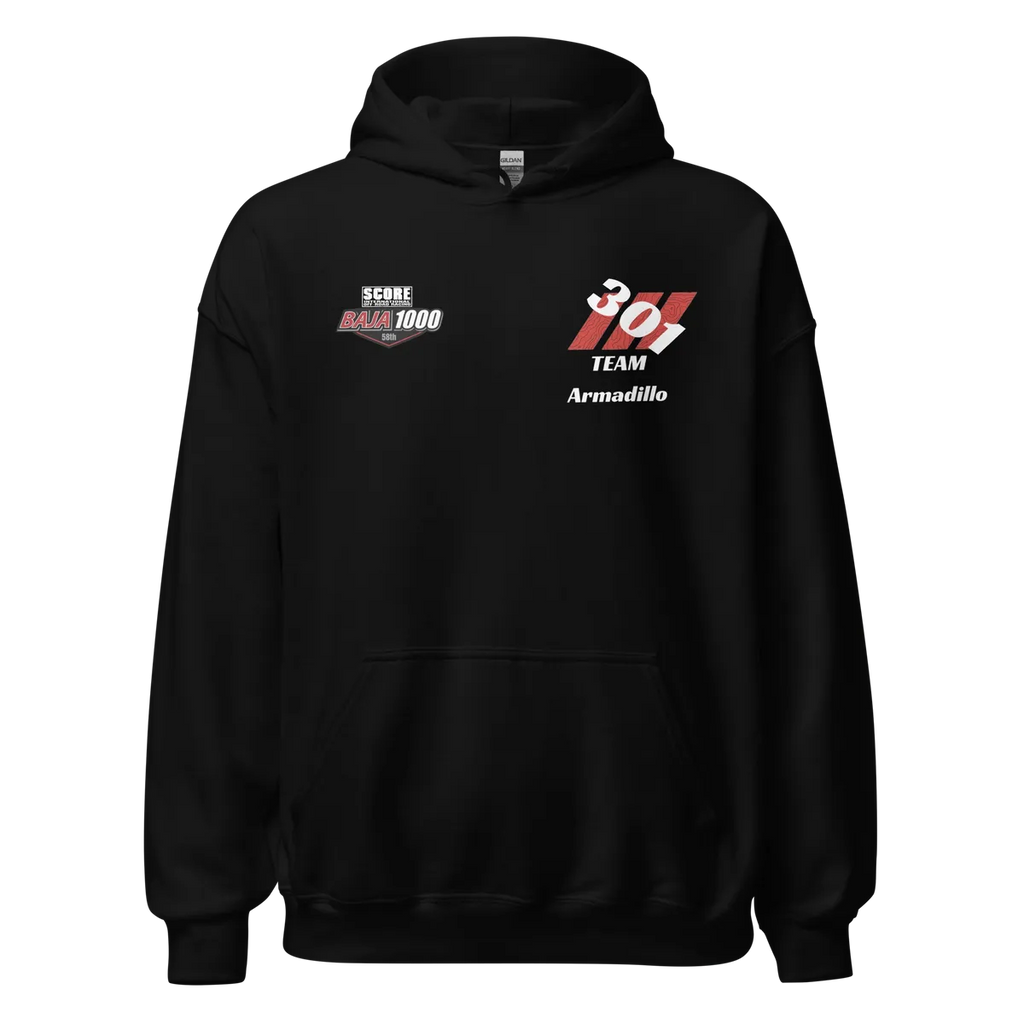 RJ Zanon Baja 1000 winners hoodie