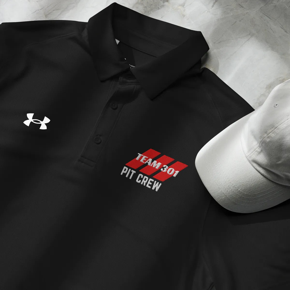 1st Place Pit Crew Polos Main image