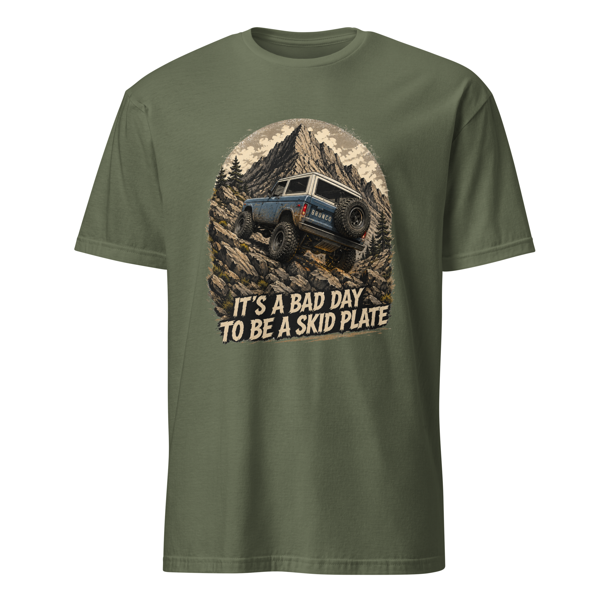 Its a bad day to be a skid plate shirt