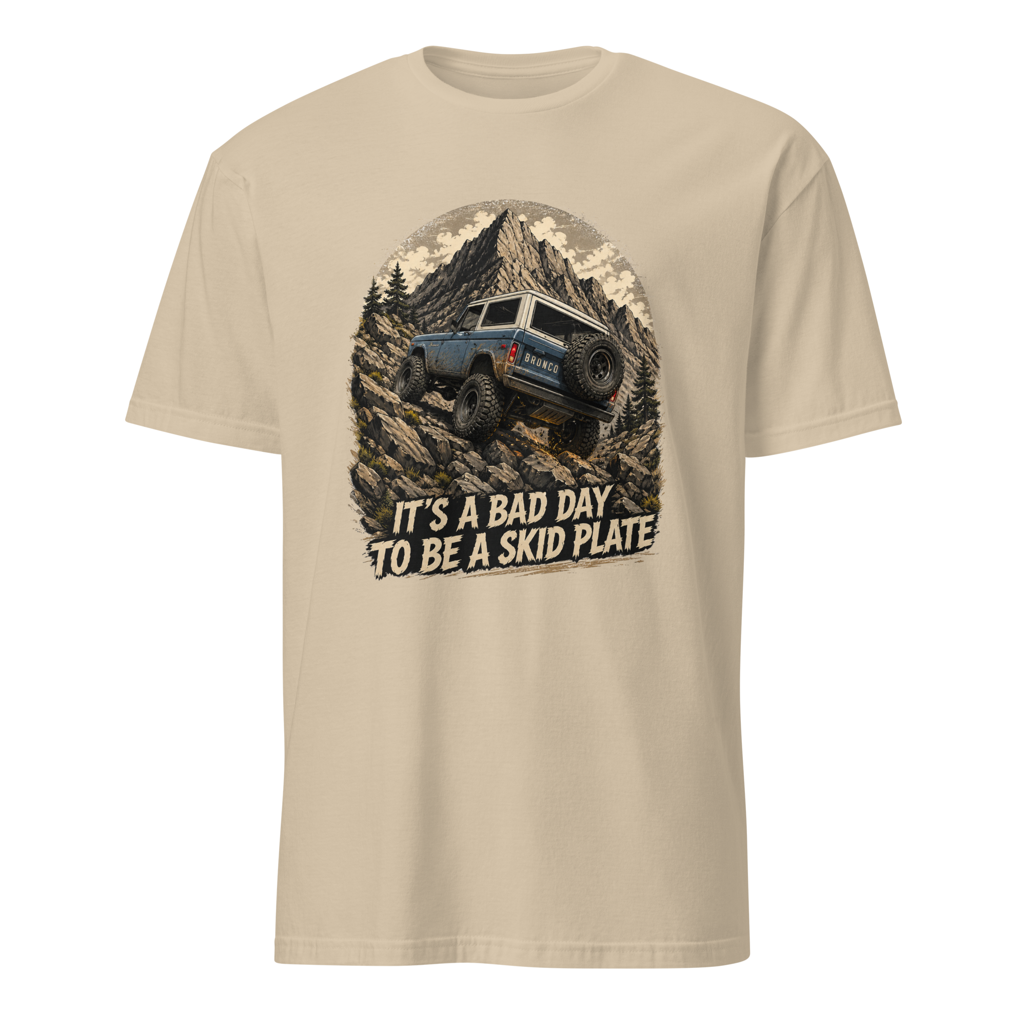 Its a bad day to be a skid plate shirt