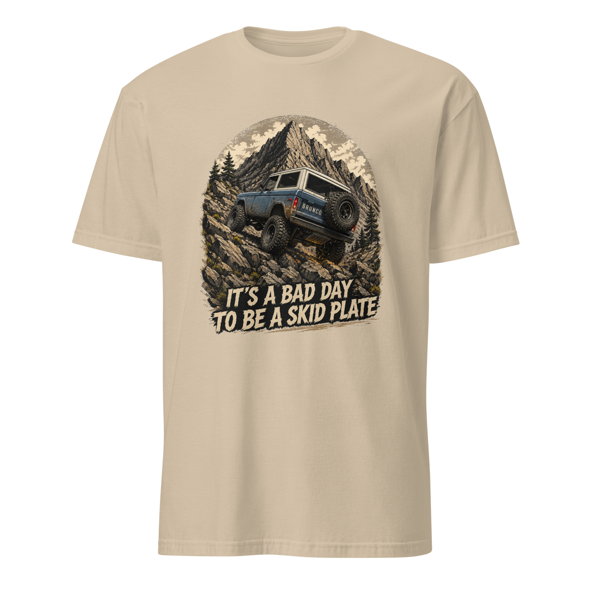 Its a bad day to be a skid plate shirt